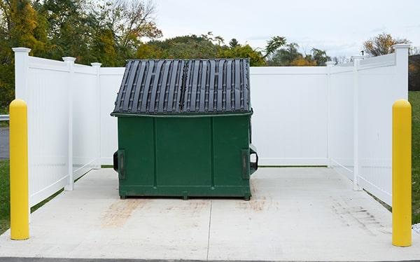 we offer temporary rentals for commercial dumpsters, ideal for construction projects or events